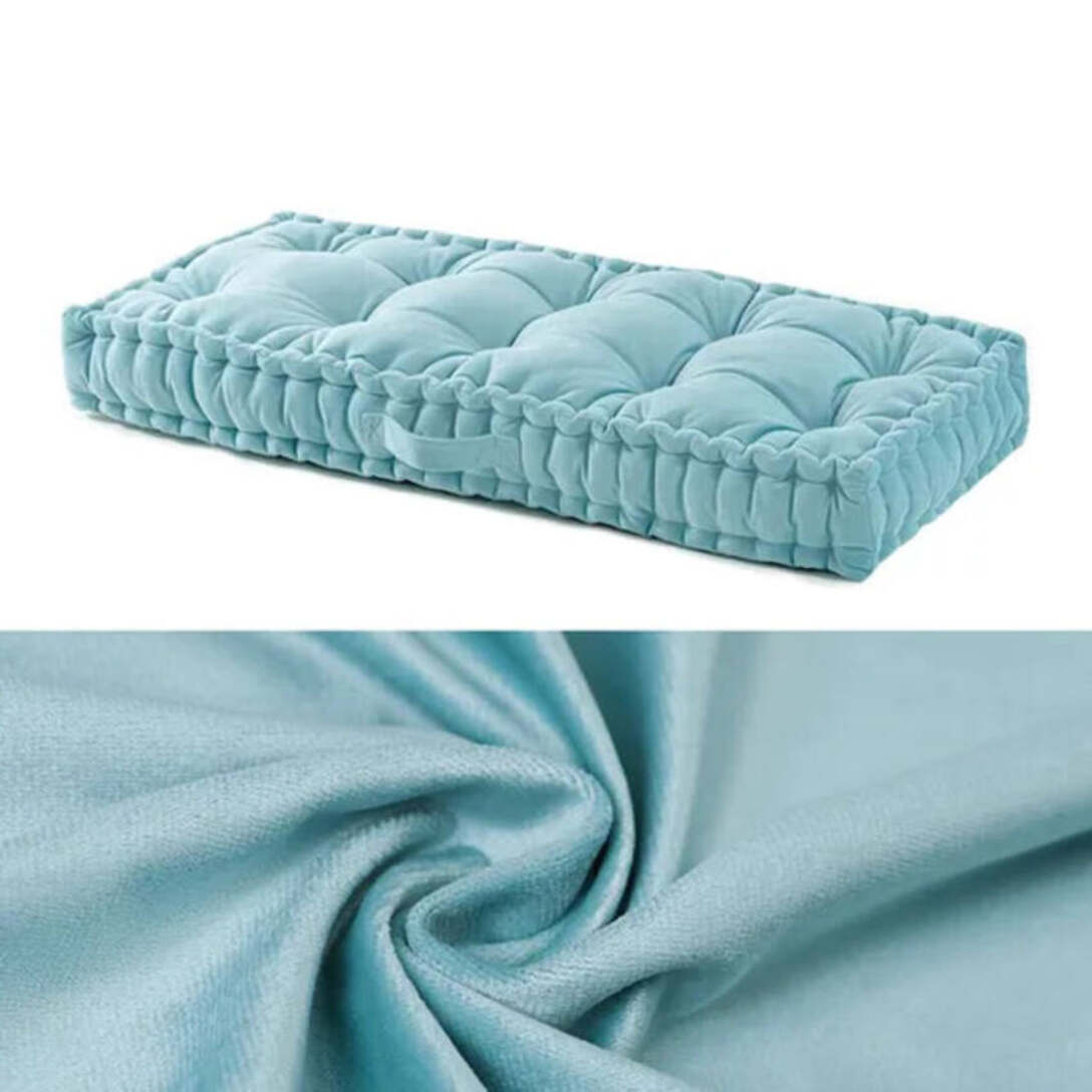 Customized Luxury Quilted Seat Cushion Lumbar Pillow in Multiple Colors