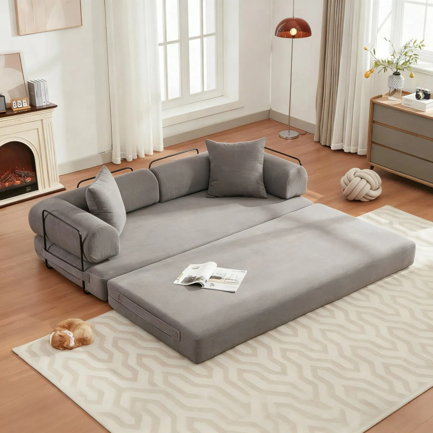 Customizable Modern Luxury Sofa Bed for Stylish Living Room